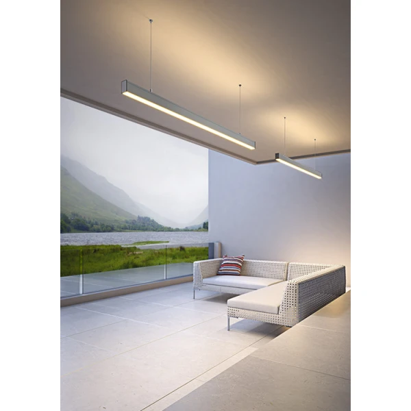 Алюмінієвий профіль DES для LED стрічок, з розсіювачем KLUS. (Ціна за 1 м.п.) - Фото 7