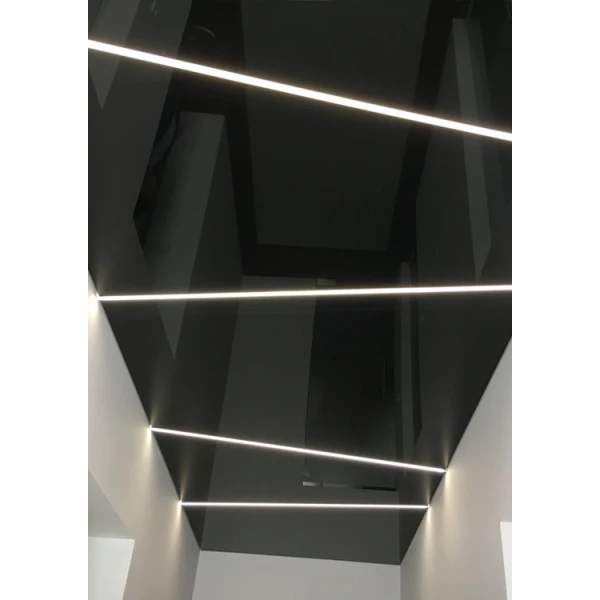 Алюмінієвий профіль FOLED для LED стрічок, з розсіювачем KLUS, 3м. (Ціна за 1 штуку) - Фото 6