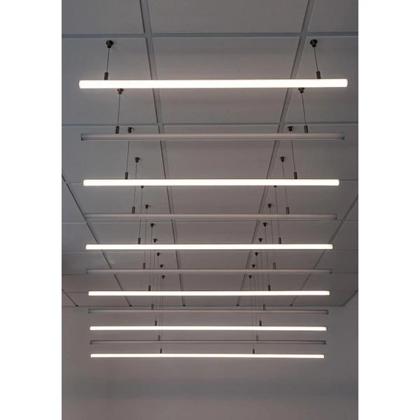 Алюмінієвий профіль JAZ для LED стрічок, з розсіювачем KLUS, 2м. (Ціна за 1 штуку) - Фото 6