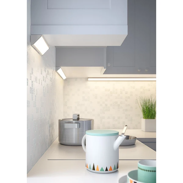 Алюмінієвий кутовий профіль тип KOPRO-30 для LED стрічок, з розсіювачем KLUS. (Ціна за 1 м.п.) - Фото 6