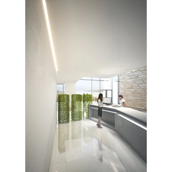 Алюмінієвий профіль KOZUS-CR для LED стрічок, з розсіювачем KLUS, 3м. (Ціна за 1 штуку) - Фото 4