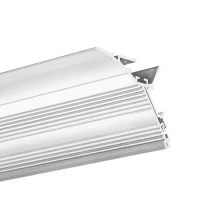 KLUS LIT-L 38,1*49 (мм). Кутовий алюмінієвий профіль для LED стрічок під шпаклівку, з розсіювачем. (Ціна за 1 м.п.)