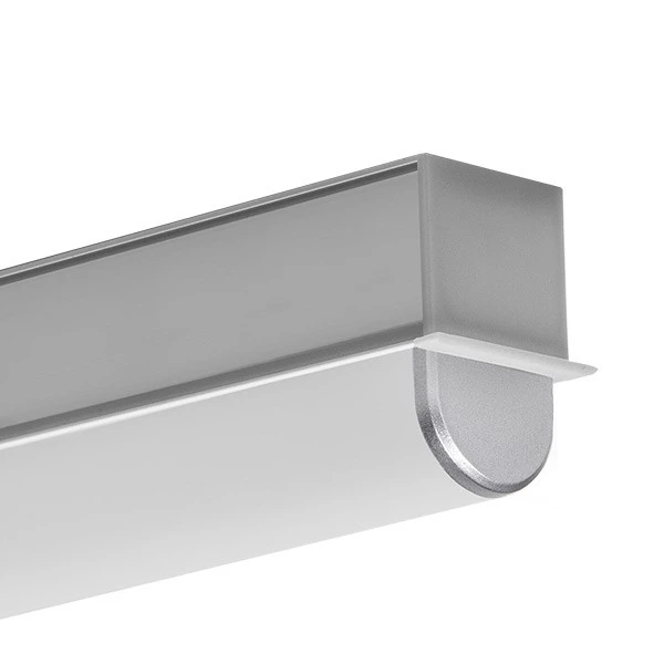 Алюмінієвий профіль LOKOM для LED стрічок, з розсіювачем KLUS, 2м. (Ціна за 1 штуку) - Фото 7