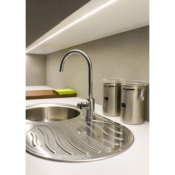 Алюмінієвий профіль MICRO-ALU для LED стрічок, з розсіювачем KLUS, 3м. (Ціна за 1 штуку) - Фото 14