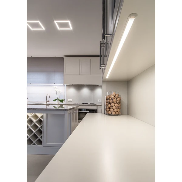 Алюмінієвий профіль PDS-4-K для LED стрічок, з розсіювачем KLUS. (Ціна за 1 м.п.) - Фото 11