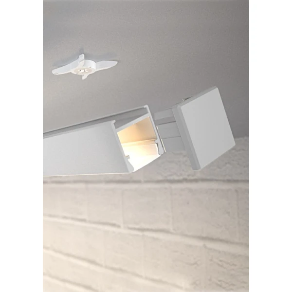 Алюмінієвий профіль PDS-H для LED стрічок, з розсіювачем KLUS. (Ціна за 1 м.п.) - Фото 6