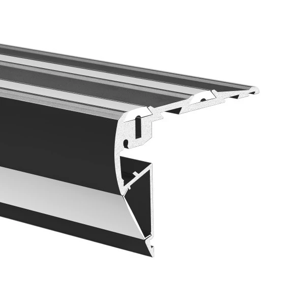 Алюмінієвий профіль сходовий STEPUS для LED стрічок, з розсіювачем KLUS. (Ціна за 1 м.п.) - Фото 4