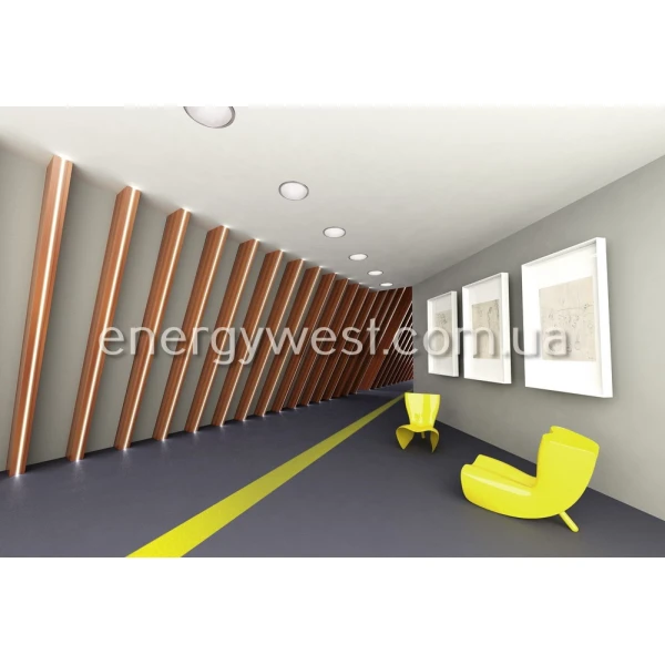 Алюмінієвий накладний профіль ЛП12 для LED стрічок, з розсіювачем LP. (Ціна за 1 м.п.) - Фото 3