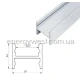 Алюмінієвий накладний профіль ЛПС12 для LED стрічок, з розсіювачем LP. (Ціна за 1 м.п.)