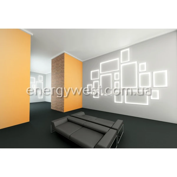 Алюмінієвий накладний профіль ЛПС17 для LED стрічок, з розсіювачем LP. (Ціна за 1 м.п.) - Фото 5