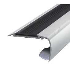 LP ЛПУУ 65,3*35,6 (мм). Сходовий профіль для LED стрічок з розсіювачем. (ціна за 1 м.п.)