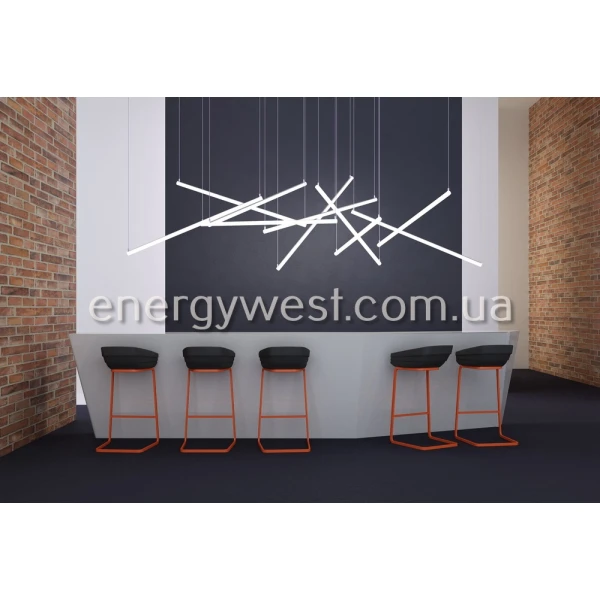 Алюмінієвий профіль ЛСК для LED стрічок, з розсіювачем LP. (Ціна за 1 м.п.) - Фото 2