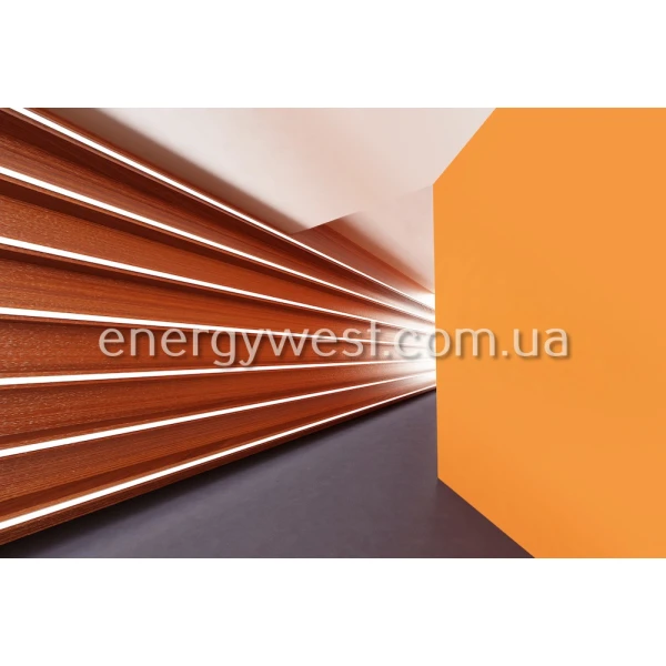 Профіль широкий алюмінієвий ЛСО для LED стрічок, з розсіювачем, LP. (Ціна за 1 м.п.) - Фото 2