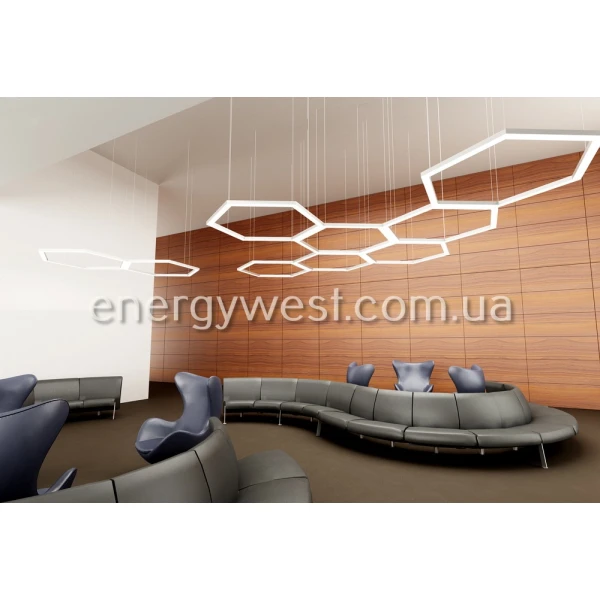 Профіль широкий алюмінієвий ЛСС для LED стрічок, з розсіювачем, LP. (Ціна за 1 м.п.) - Фото 3