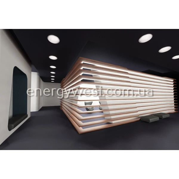 Алюмінієвий кутовий профіль ЛСУ для LED стрічок, з розсіювачем LP. (Ціна за 1 м.п.) - Фото 3