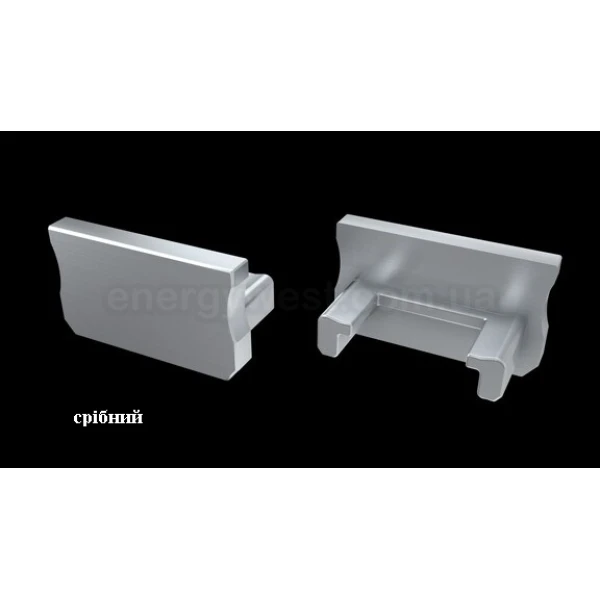 Заглушки для LED профілю типу A Basic LUMINES, 1 шт. - Фото 1