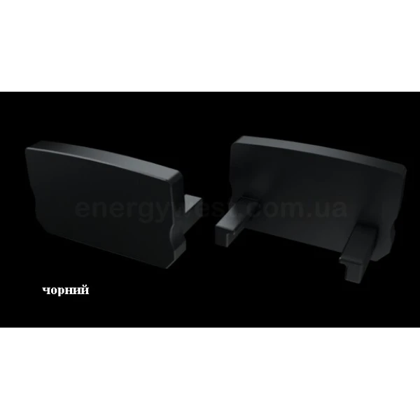 Заглушки для LED профілю типу D High LUMINES, 1 шт. - Фото 2