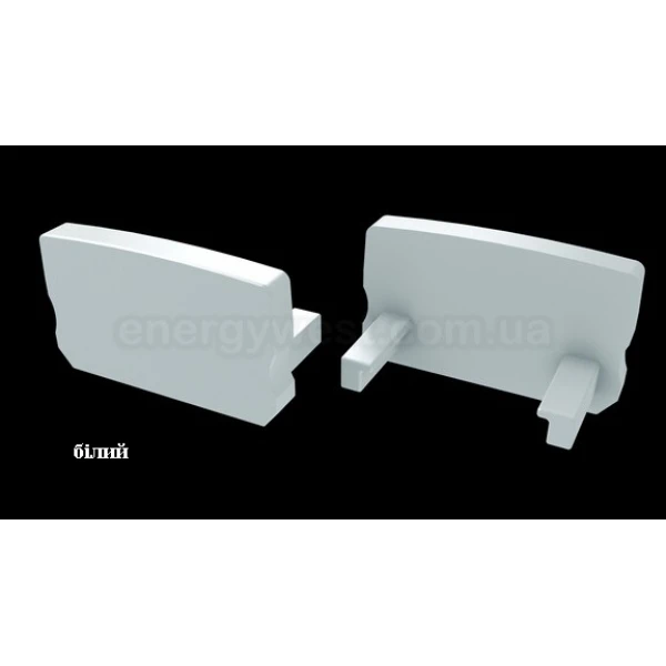 Заглушки для LED профілю типу D High LUMINES, 1 шт. - Фото 4
