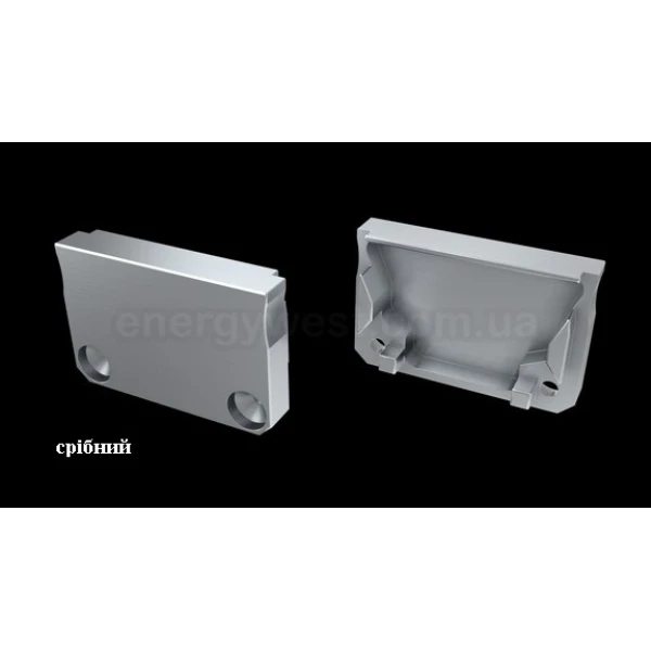 Заглушки для LED профілю типу SILEDA LUMINES, 1 шт. - Фото 1