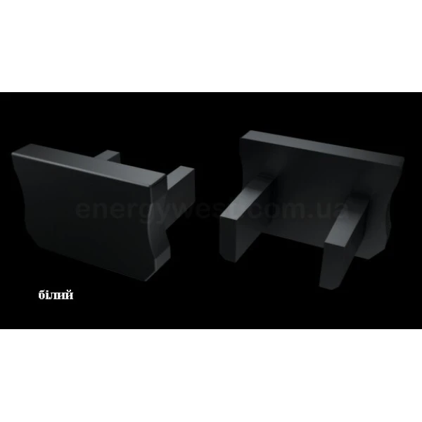 Заглушки для LED профілю типу X Slim LUMINES, 1 шт. - Фото 2