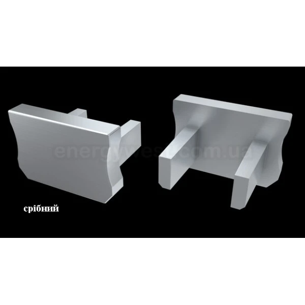 Заглушки для LED профілю типу X Slim LUMINES, 1 шт. - Фото 1