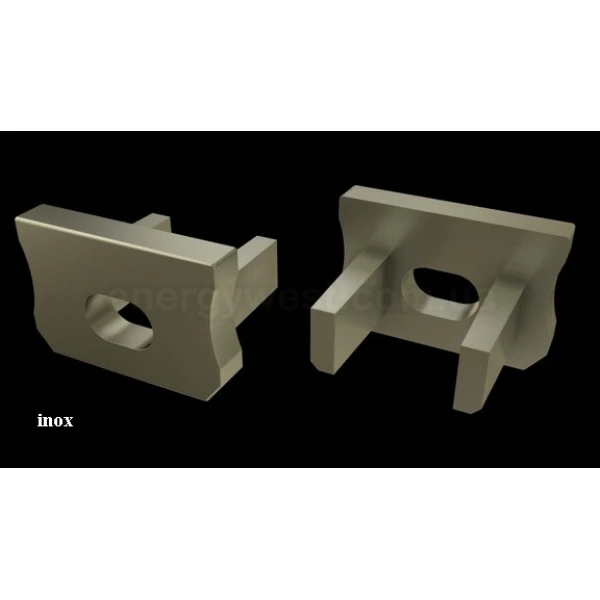 Заглушки для LED профілю типу X Slim LUMINES, 1 шт. - Фото 6