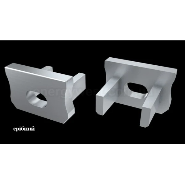 Заглушки для LED профілю типу X Slim LUMINES, 1 шт. - Фото 7