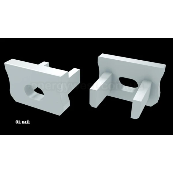 Заглушки для LED профілю типу X Slim LUMINES, 1 шт. - Фото 8