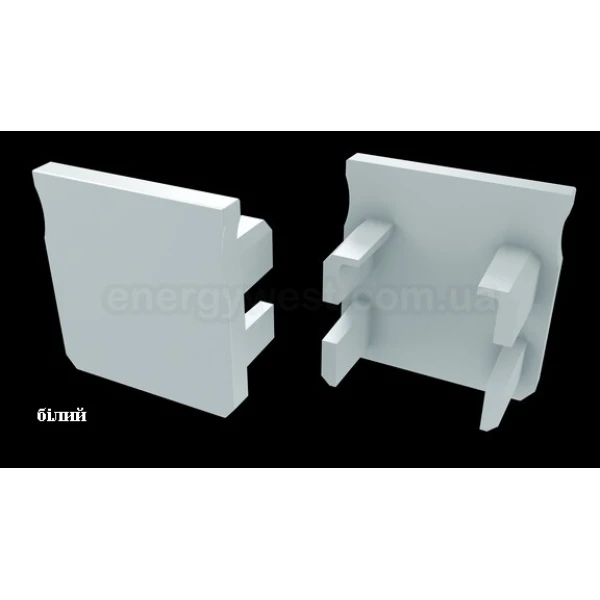 Заглушки для LED профілю типу Y Basic LUMINES, 1 шт. - Фото 4