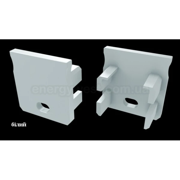 Заглушки для LED профілю типу Y Basic LUMINES, 1 шт. - Фото 8