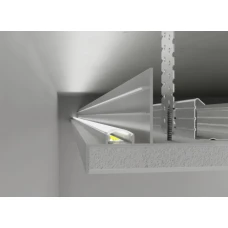 АПТШ-50 70*55,5 (мм). Профіль тіньового шва з розсіювачем без покриття 3 м. (Ціна за 1 м.п.)