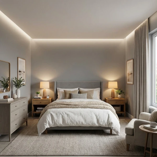 Алюмінієвий профіль тіньового шва з розсіювачем АПТШ-50 без покриття 3 м (Ціна за 1 м.п.) - Фото 4