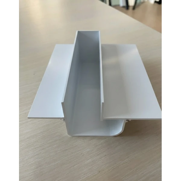 Заглушка алюмінієва для LED профіля тіньового шва РПТШ 22,5х37 біла, 1 шт. - Фото 3