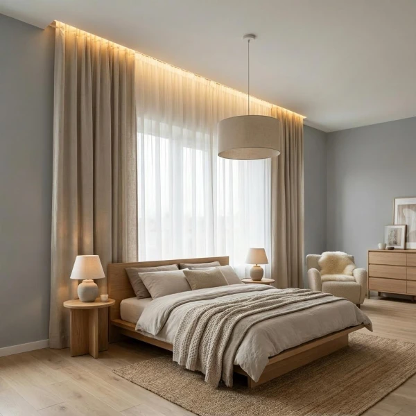 Вбудований карниз для гіпсокартону білий, з розсіювачем 2u-led-lux-wt (Ціна за 1 м.п.) - Фото 6