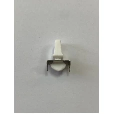 Стопор до однорядного карнизу прихованого монтажу білий/чорний KPM172-53-st