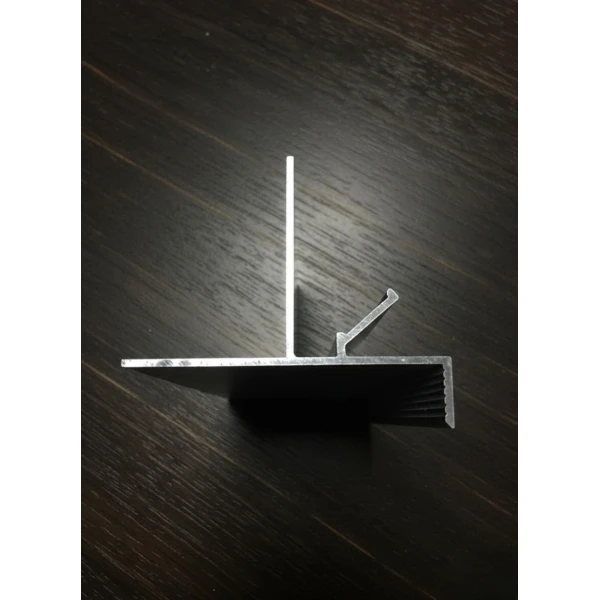 Алюмінієвий профіль тіньового шва універсальний без розсіювача С-1 без покриття 2,5 м (Ціна за 1 м.п.) - Фото 3