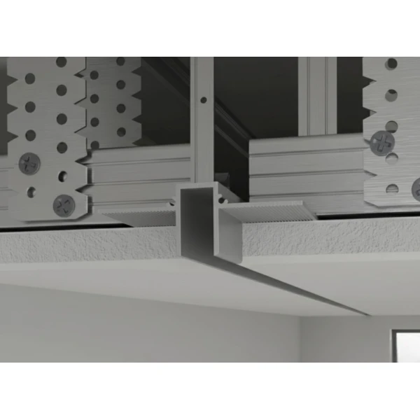 Алюмінієвий профіль тіньового шва без розсіювача РПТШ-10 без покриття 3 м (Ціна за 1 м.п.) - Фото 5