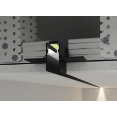 РПТШ-13 66,2*32,9 (мм). Профіль тіньового шва з розсіювачем чорний 3 м. (Ціна за 1 м.п.)