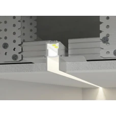 РПТШ-13 66,2*32,9 (мм). Профіль тіньового шва з розсіювачем без покриття 3 м. (Ціна за 1 м.п.)