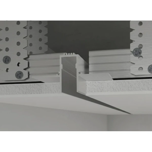 Алюмінієвий профіль тіньового шва з розсіювачем РПТШ-13 без покриття 3 м (Ціна за 1 м.п.) - Фото 3