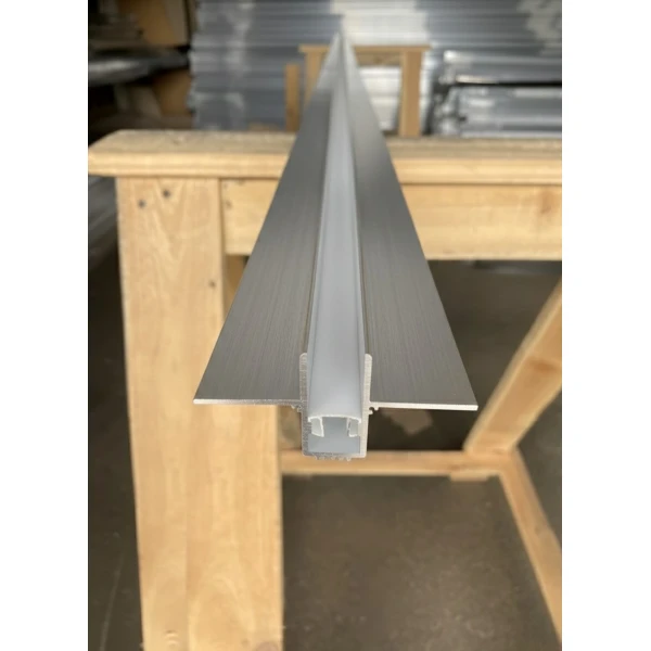 Алюмінієвий профіль тіньового шва з розсіювачем РПТШ-13 без покриття 3 м (Ціна за 1 м.п.) - Фото 4