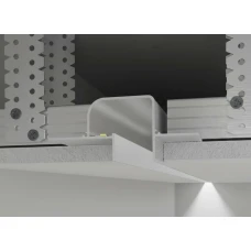 РПТШ 22,5*37 (мм). Роздільний профіль тіньового шва без розсіювача без покриття 3 м. (Ціна за 1 м.п.)