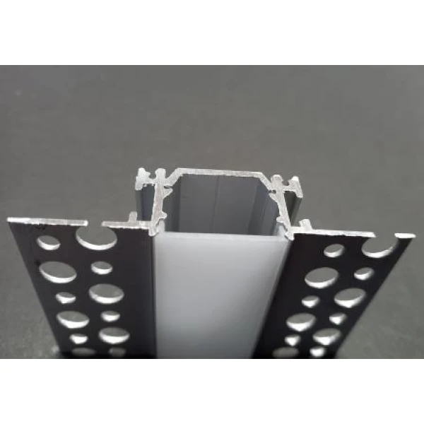 Алюмінієвий профіль SVL SPL082 для LED стрічок, з розсіювачем. (Ціна за 1 м.п.) / (Кратність замовлення: 3м) - Фото 6