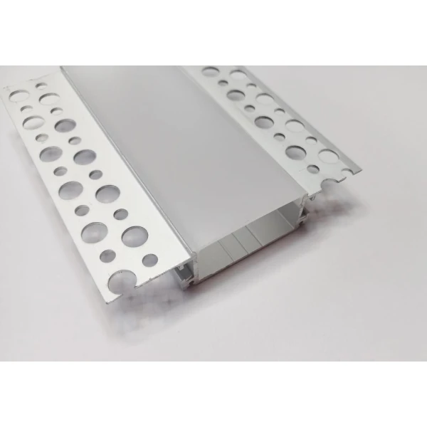 Алюмінієвий профіль SVL SPL083 для LED стрічок, з розсіювачем. (Ціна за 1 м.п.) / (Кратність замовлення: 3м) - Фото 6