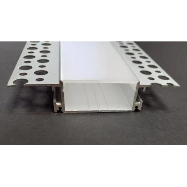 Алюмінієвий профіль SVL SPL083 для LED стрічок, з розсіювачем. (Ціна за 1 м.п.) / (Кратність замовлення: 3м) - Фото 5