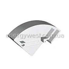 Заглушки ЗСУК заокруглені, для світлодіодного кутового профілю ЛСУ LP 1 шт. 