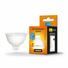 Світлодіодна лампа MR16 3W GU5.3 4100K Videx