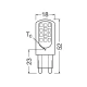 Світлодіодна лампочка Osram LED G9 DIM 4Вт 2700К 4058075432246