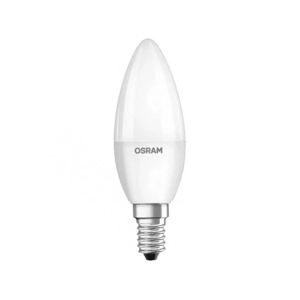 Світлодіодна лампочка Osram LED E14 C37 7.5Вт 3000К 4058075623651