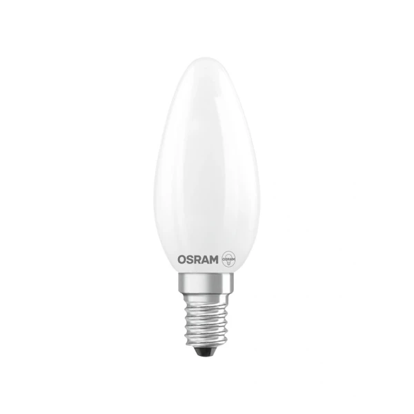 Світлодіодна лампочка Osram LED E14 C35 5.9Вт 4000К 4099854116339 - Фото 1